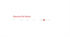 Desktop Screenshot of massimodenardo.it